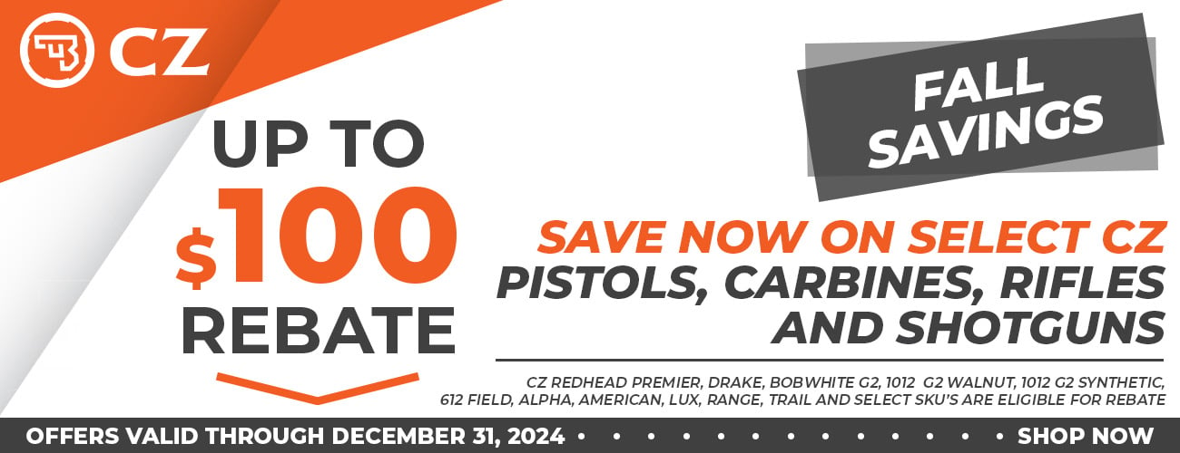 CZ Fall Savings Rebates